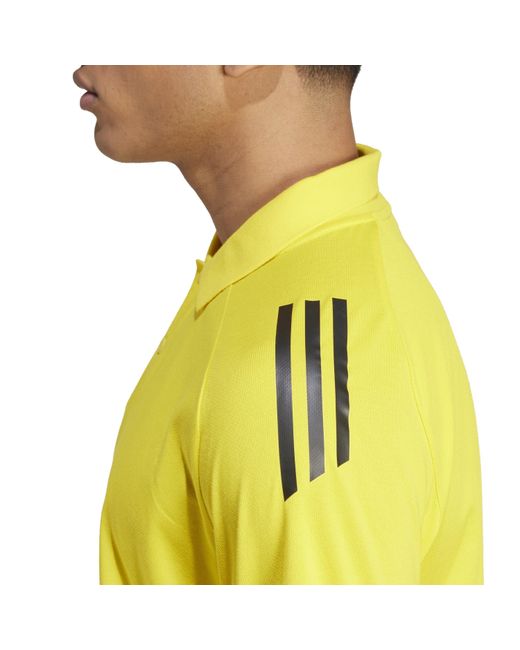 Adidas Yellow Tiro 24 Competition Polo Shirt Short Sleeve for men