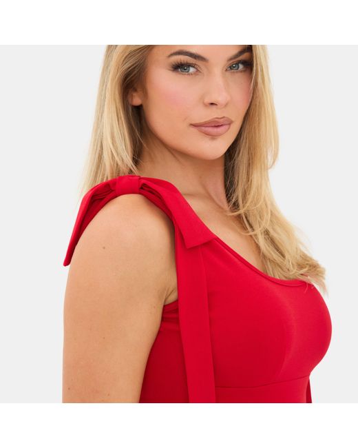 I Saw It First Red Bow Top
