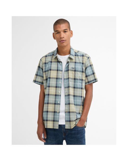 Barbour Blue Gordon Shirt for men