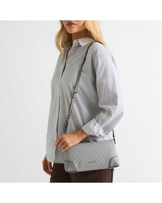 MICHAEL Michael Kors Gray Crossbody Bag