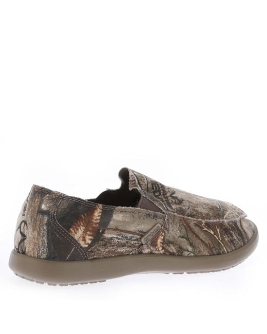 CROCSTM Gray Santa Cruz Loafers for men