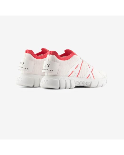 ARMANI EXCHANGE Pink Trainers