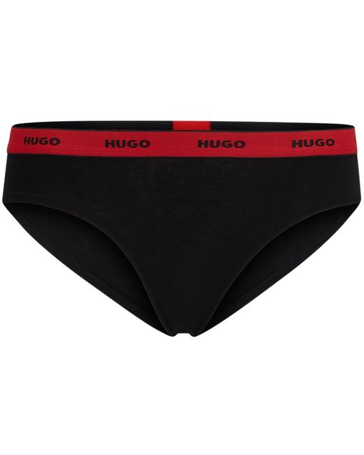 HUGO Black Regular Rise Brief