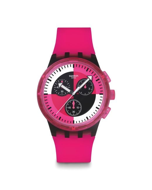 Swatch Pink Smash It! Watch 64