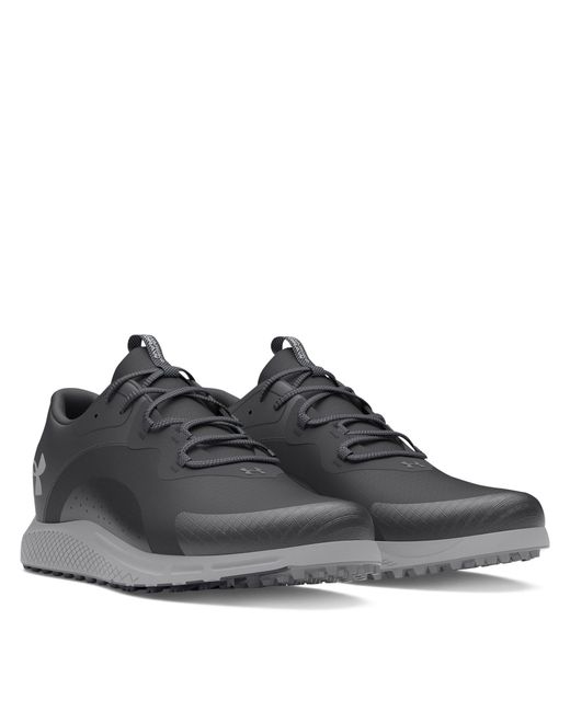 Under Armour Gray Under Amour Charge Draw 2 Sl Golf Shoe for men