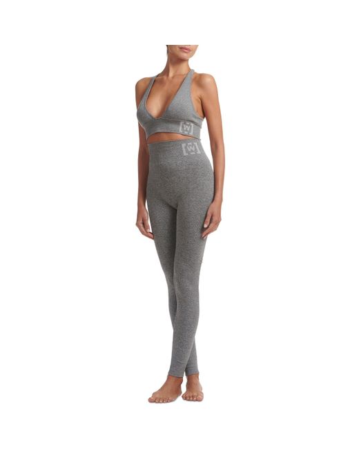 Wolford Gray Shaping Athleisure Legging