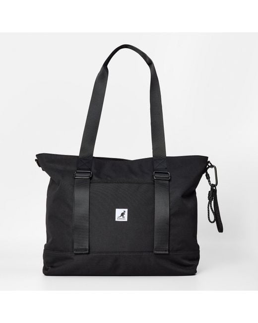 Kangol Black Weekend Tote Bag