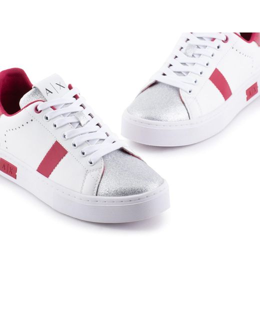 ARMANI EXCHANGE Pink Trainers