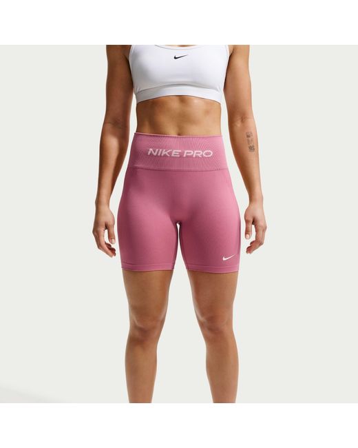 Nike Pink Performance Gym Shorts