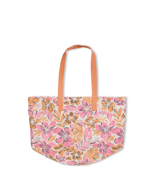 Roxy Pink Mesh Drawstring Bags