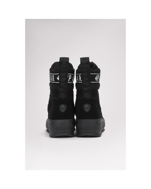 Pajar Black Ankle Wellies