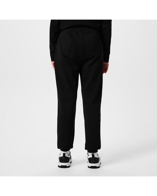 HUGO Black Stack Logo Jogging Bottoms