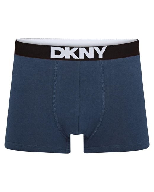 DKNY Blue 5 Pack Trunks Walpi for men