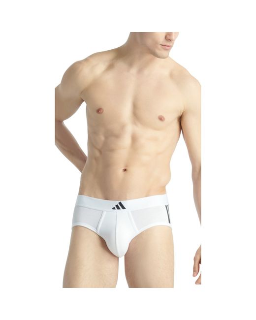 Adidas Black 2 Pack Brief for men