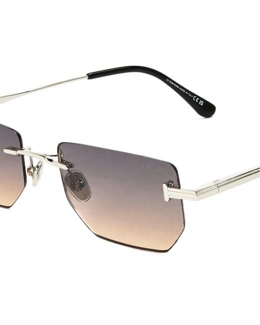 Tom Ford Brown Ethan Sunglasses for men