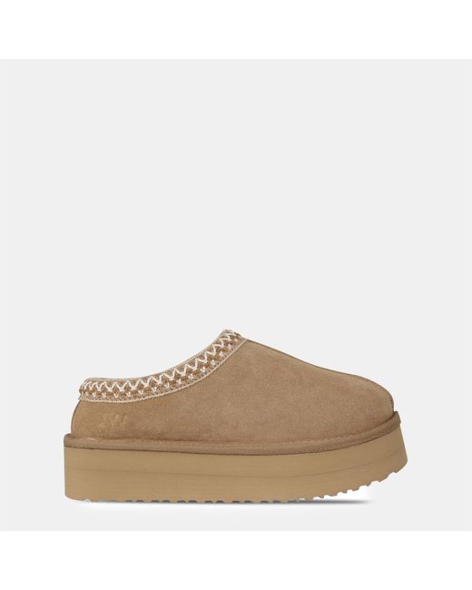 Jack Wills Brown Platform Slip-On Snug