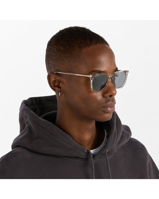 Saint Laurent Metallic Sunglasses for men