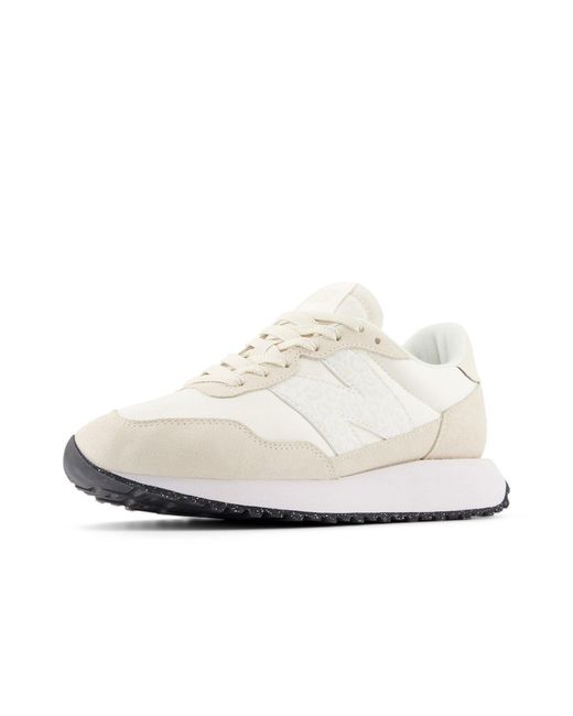 New Balance White 237