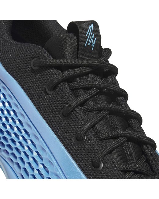 Adidas Blue Anthony Edwards 1 Low Basketball Trainers for men