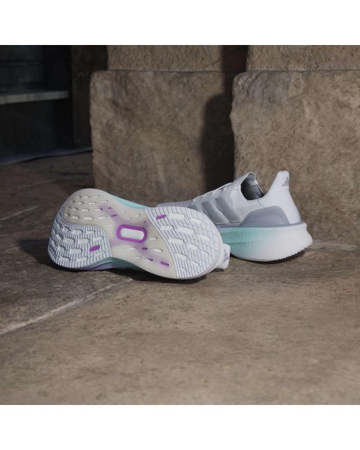 Adidas Blue Ultraboost 5 Running Shoes
