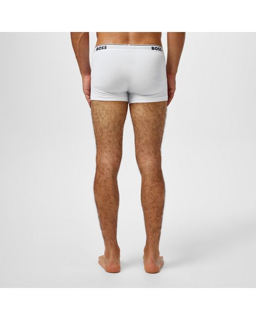 Boss Gray 3 Pack Power Boxer Shorts for men