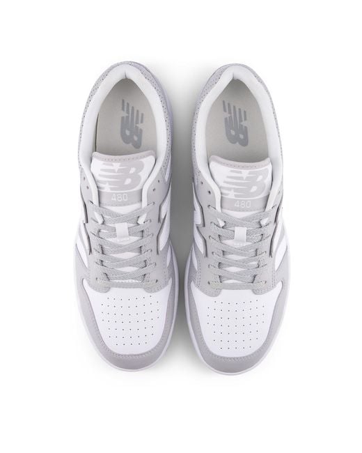 New Balance White Nb 480 for men