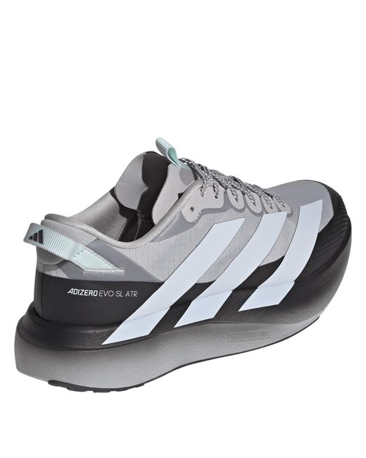 Adidas Gray Evo Sl Running Shoes for men