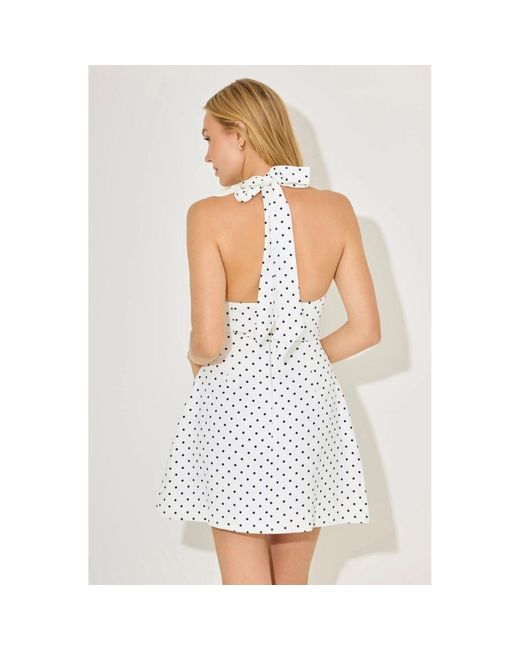 Odd Muse White Mini Dress