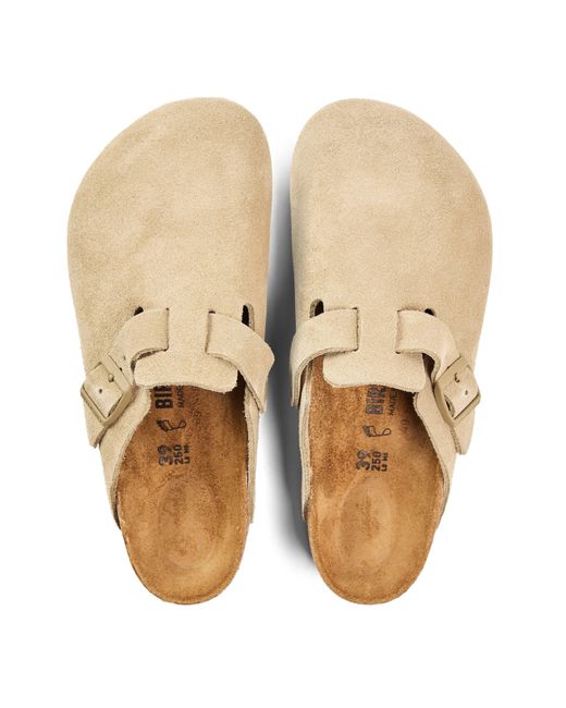 Birkenstock Natural Boston Leve Clogs for men
