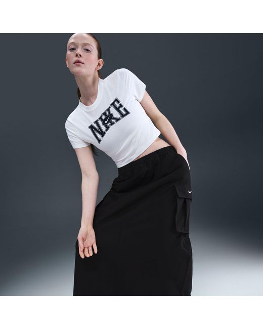 Nike Black Street Cargo Midi Skirt