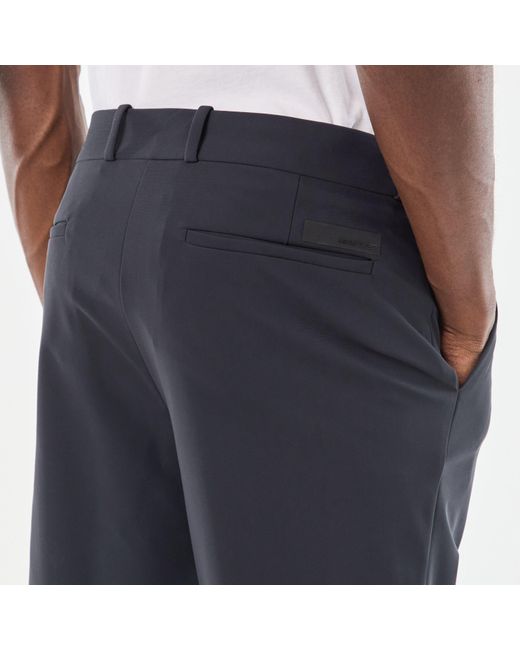 Roberto Ricci Designs Blue Surflex Technical Stretch Modern Tailored Fit Chinos for men