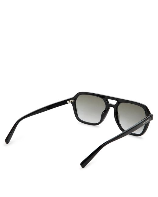 Saint Laurent Gray S Sl 905 Aviator Sunglasses
