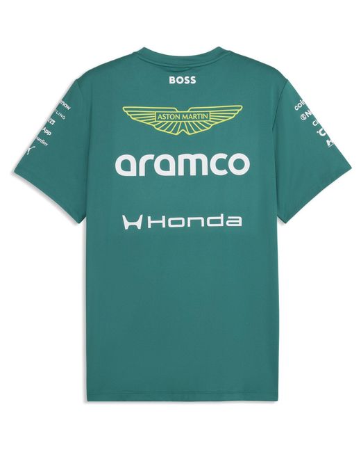 PUMA Green X Aston Martin F1 Tee