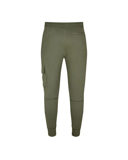 Calvin Klein Green Logo-Patch Track Pants for men