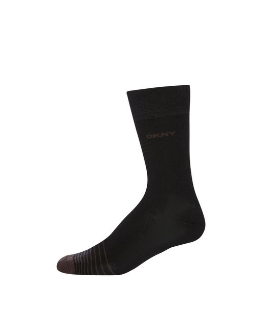 DKNY Black 6 Pack Socks Ross for men