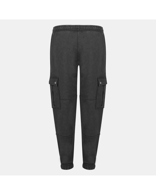 Jack Wills Blue Script Cargo Cotton Ribbed Cuffs Joggers for men