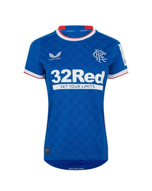 Castore Blue Rangers Home Shirt 2022/2023