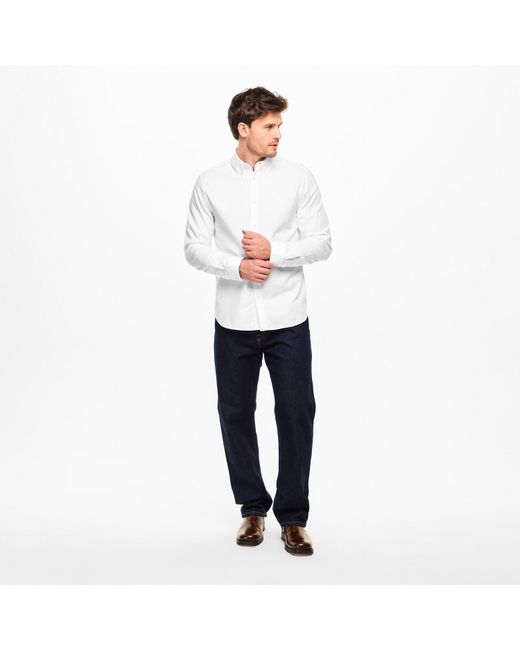 Belstaff White Long Sleeve Shirt for men