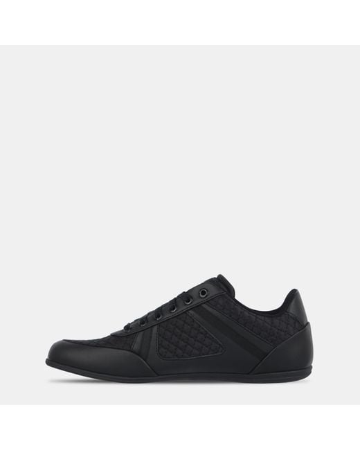 Firetrap Black Dr Domello Trainers for men