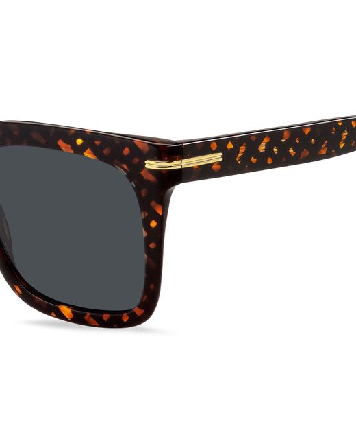Boss Black Square Round Sunglasses