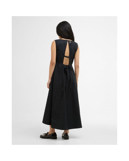 Barbour Black Long Maxi Dress