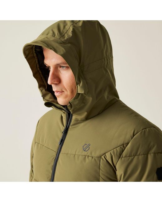 Dare 2b Green Camber Ii Insulated Waterproof Jacket for men