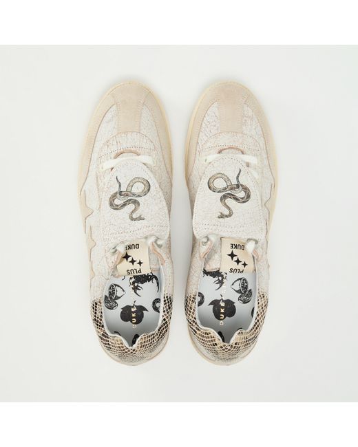 Duke & Dexter Natural Low Trainers for men