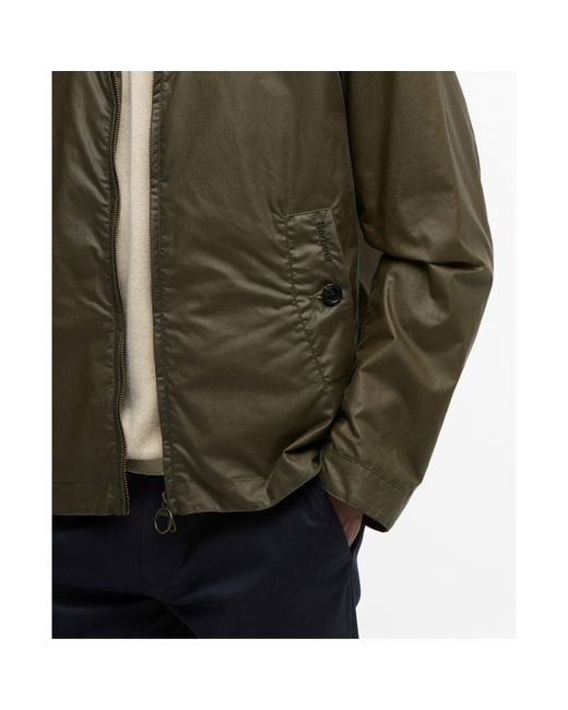 Barbour Green Tyneside Wax Jacket for men