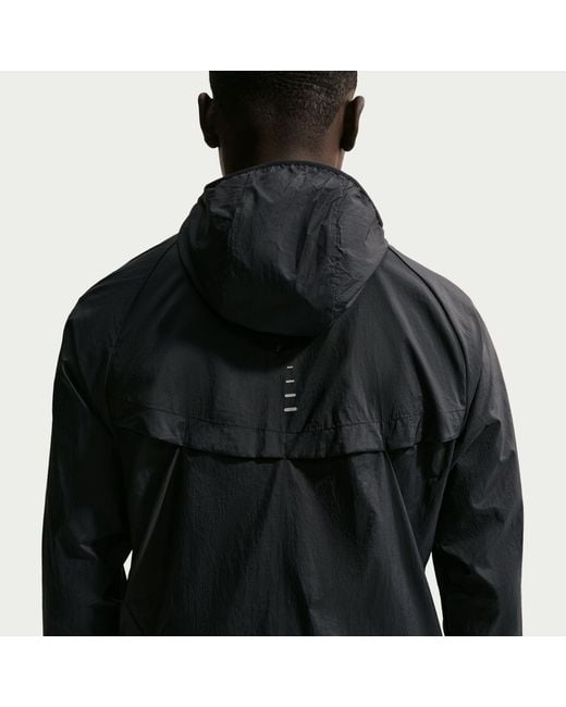 Nike Blue Stride Repel Uv Running Jacket for men