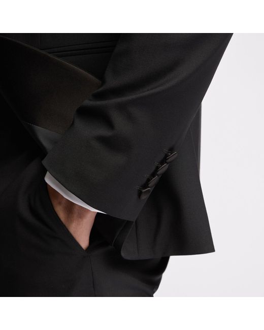 Ted Baker Black Meyer Tuxedo Slim Jacket for men