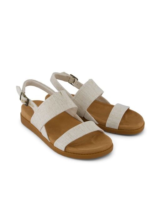 TOMS White Marin Sandal