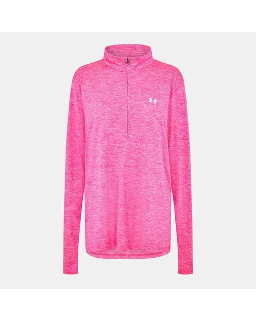 Under Armour Pink Tech Twist Half Zip,