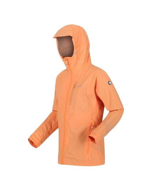 Regatta Orange Highton Pro Isotex Recycled Breathable Waterproof Jacket