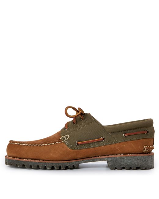 Timberland Brown Authentic Boat Shoe for men